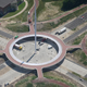 Image for article titled A Floating Suspension Bridge That Lets Cyclists Sail Over Car Traffic